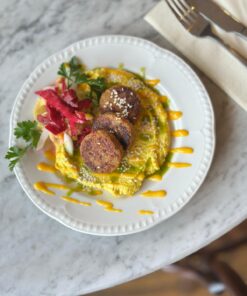 Falafel, Hummus, Amba Ⓖ🥜